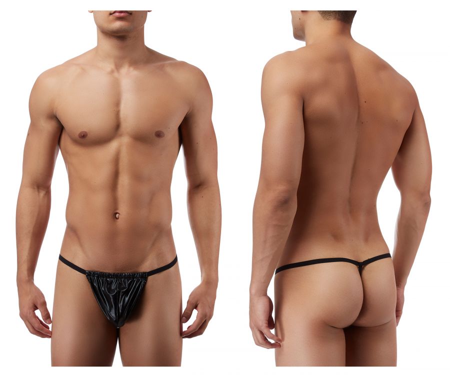 Male Power 450003 Liquid Onyx Posing Strap Thong