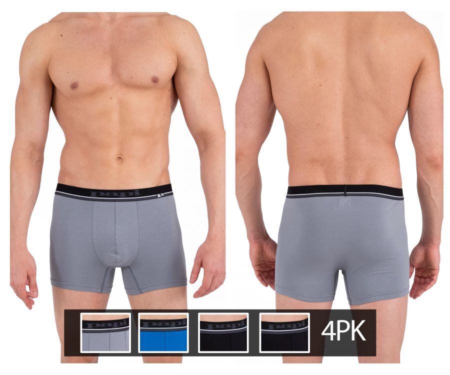 Papi 990002-968 4PK Boxer Briefs
