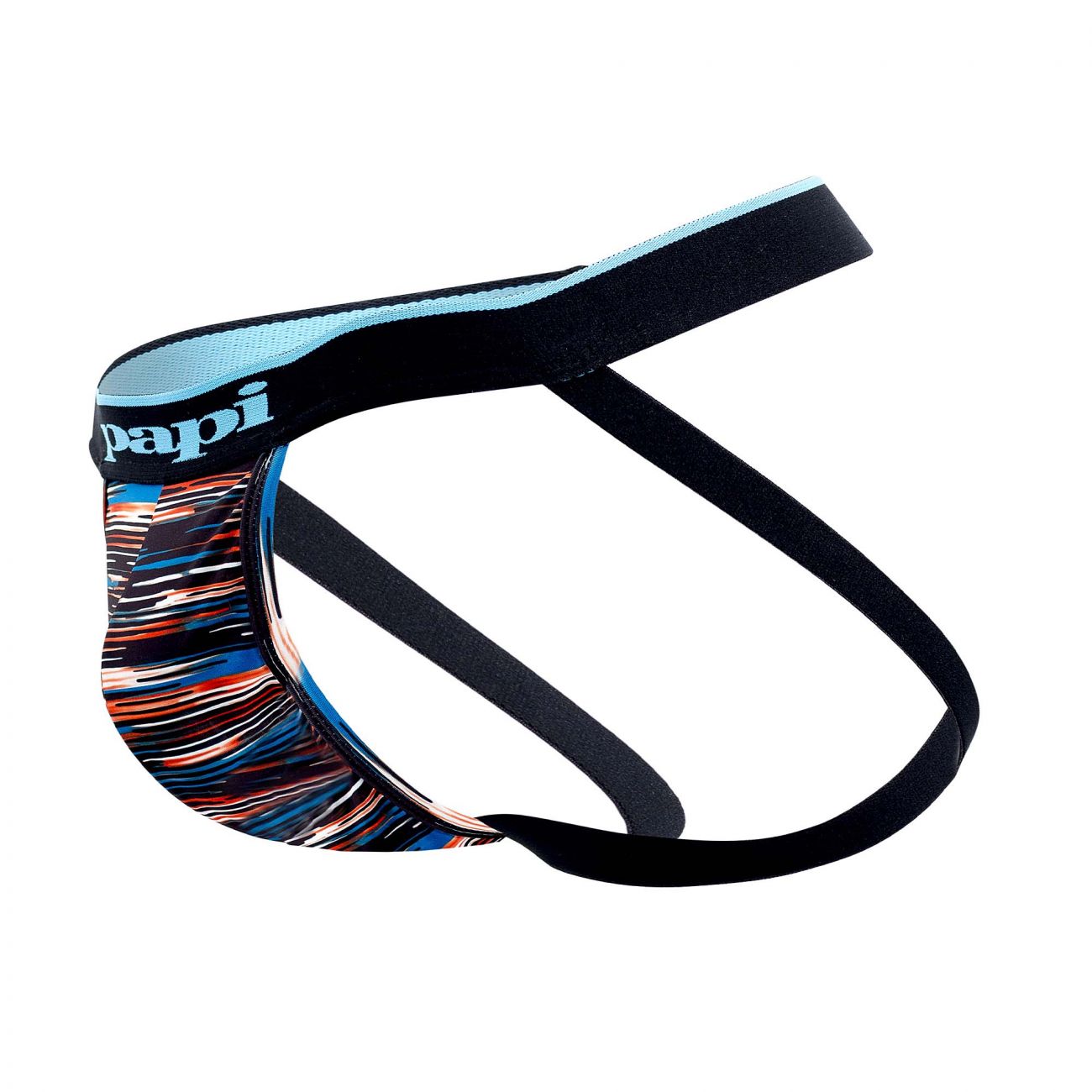 UMPA006 2PK Jockstrap Black Blue