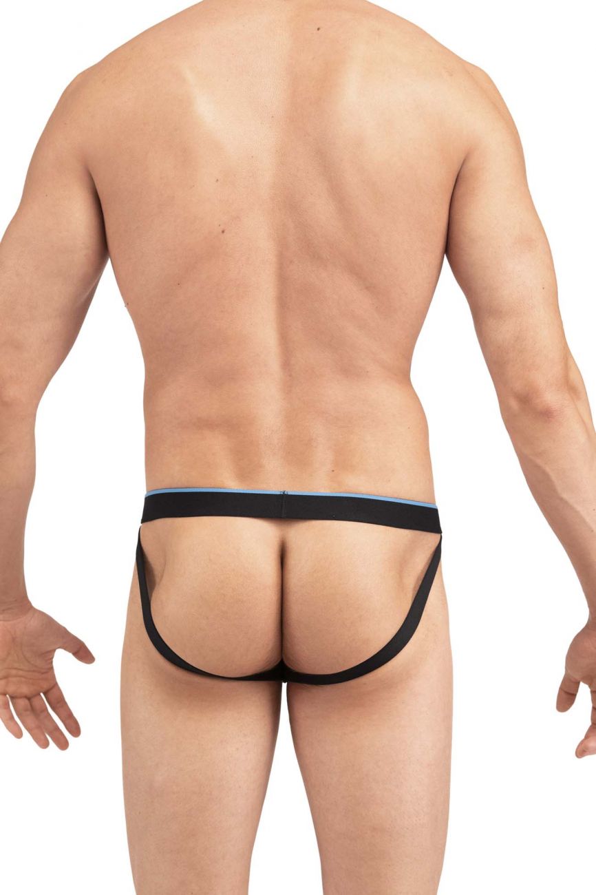 UMPA006 2PK Jockstrap Black Blue