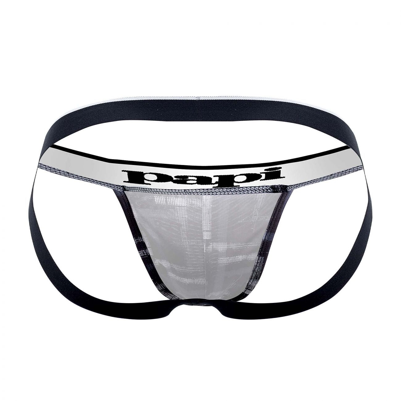 Papi UMPA006 2PK Jockstrap Black Gray