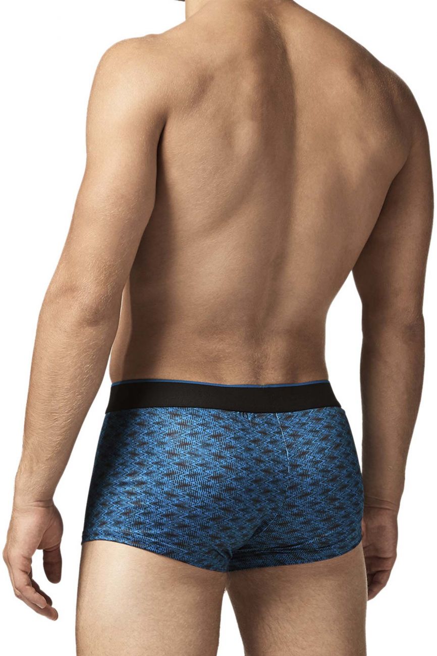 Papi UMPA048 Microflex Brazilian Trunks Teal-Graphic