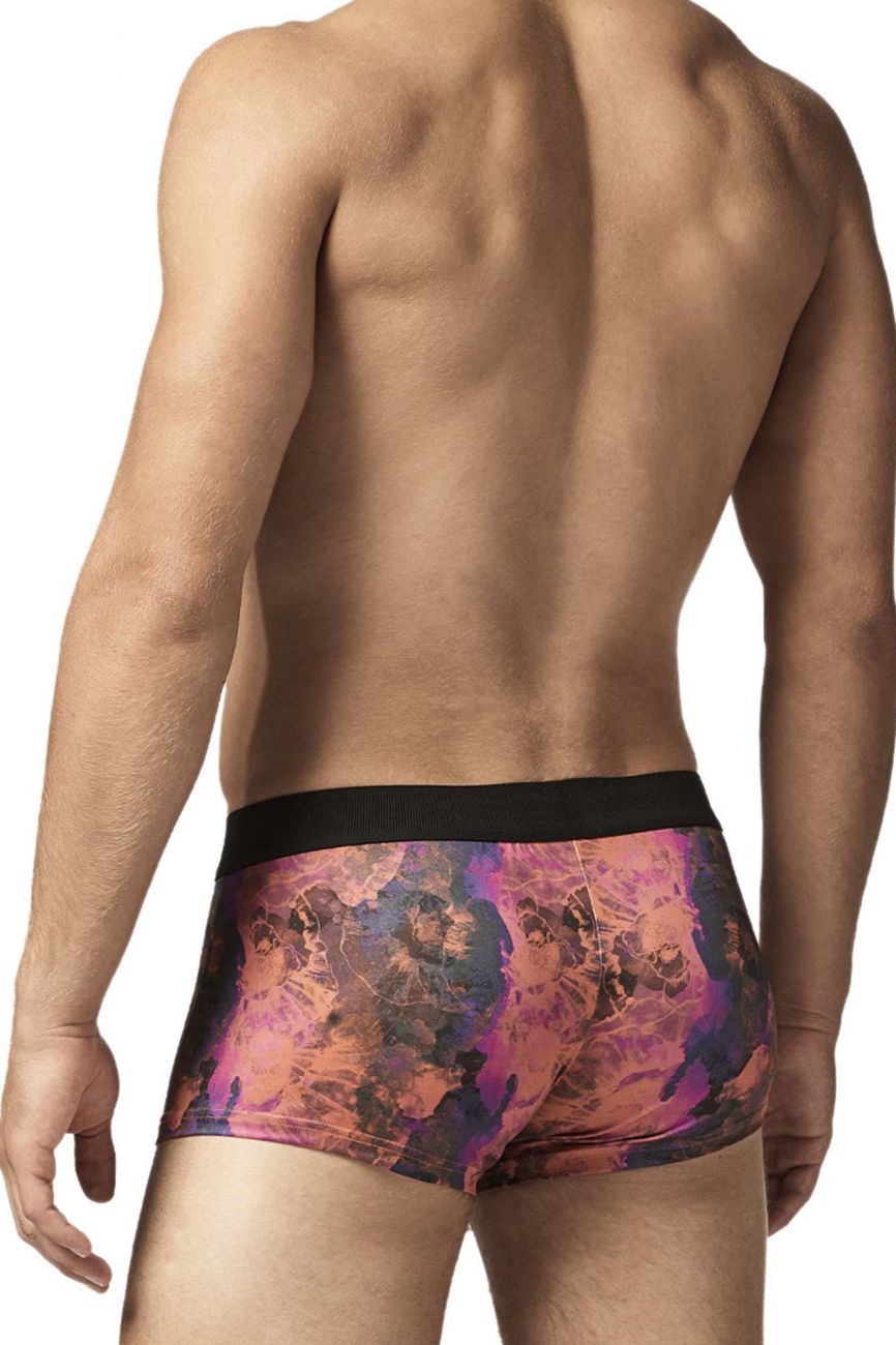 Papi UMPA050 Fashion Microflex Brazilian Trunks Sunset Multi Print