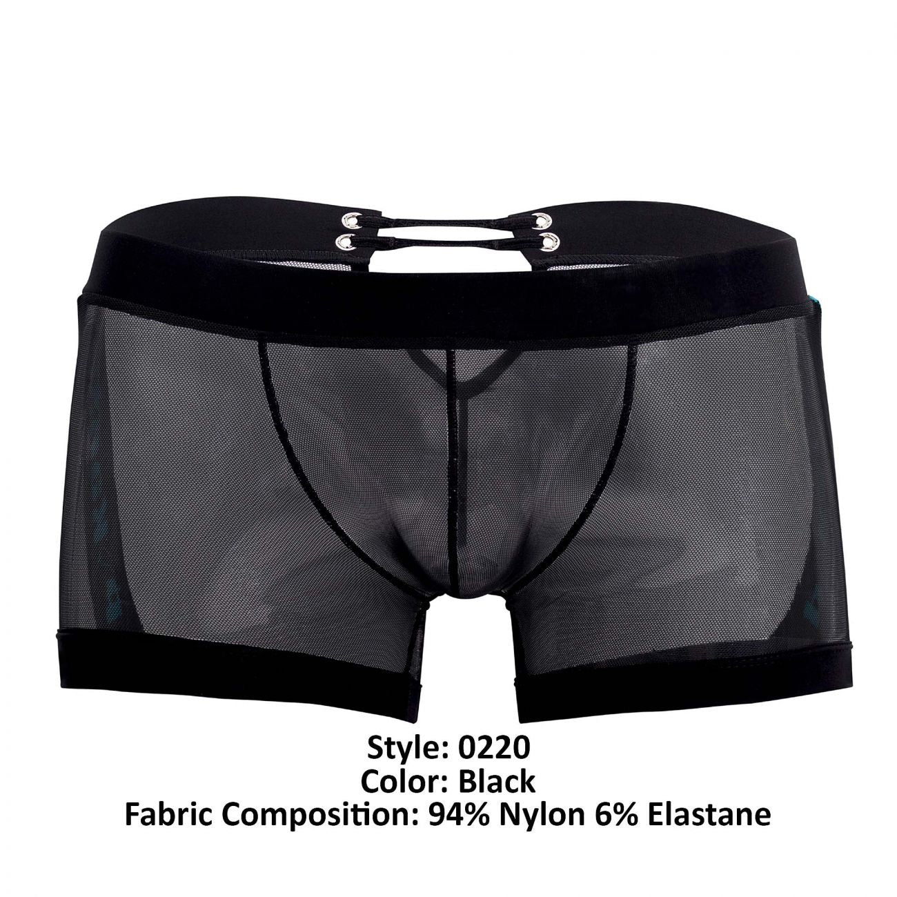 Pikante 0220 BFF Mesh Trunks Black