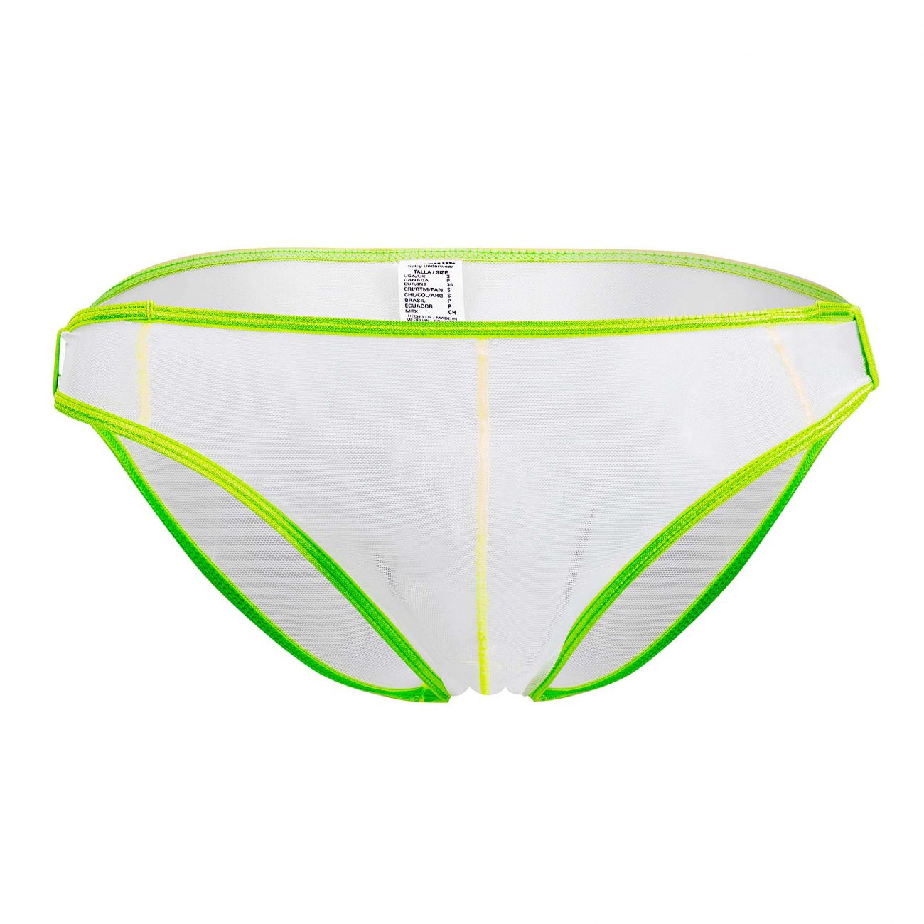 Pikante 0222 Communication Mesh Briefs White