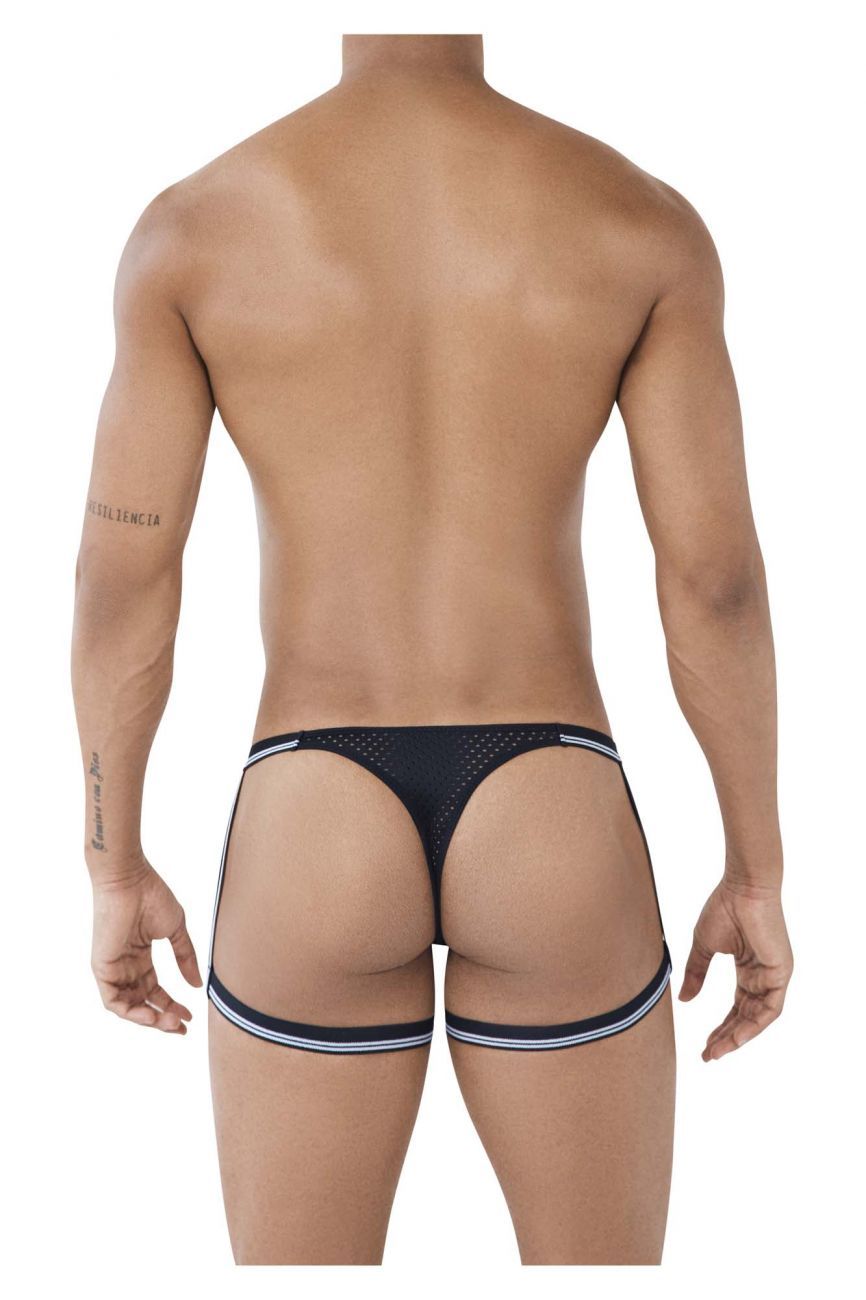 Pikante 0493 Conqueror Thongs Black