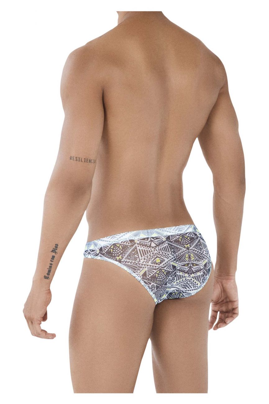 Pikante 0501 Tribal Briefs White Multi