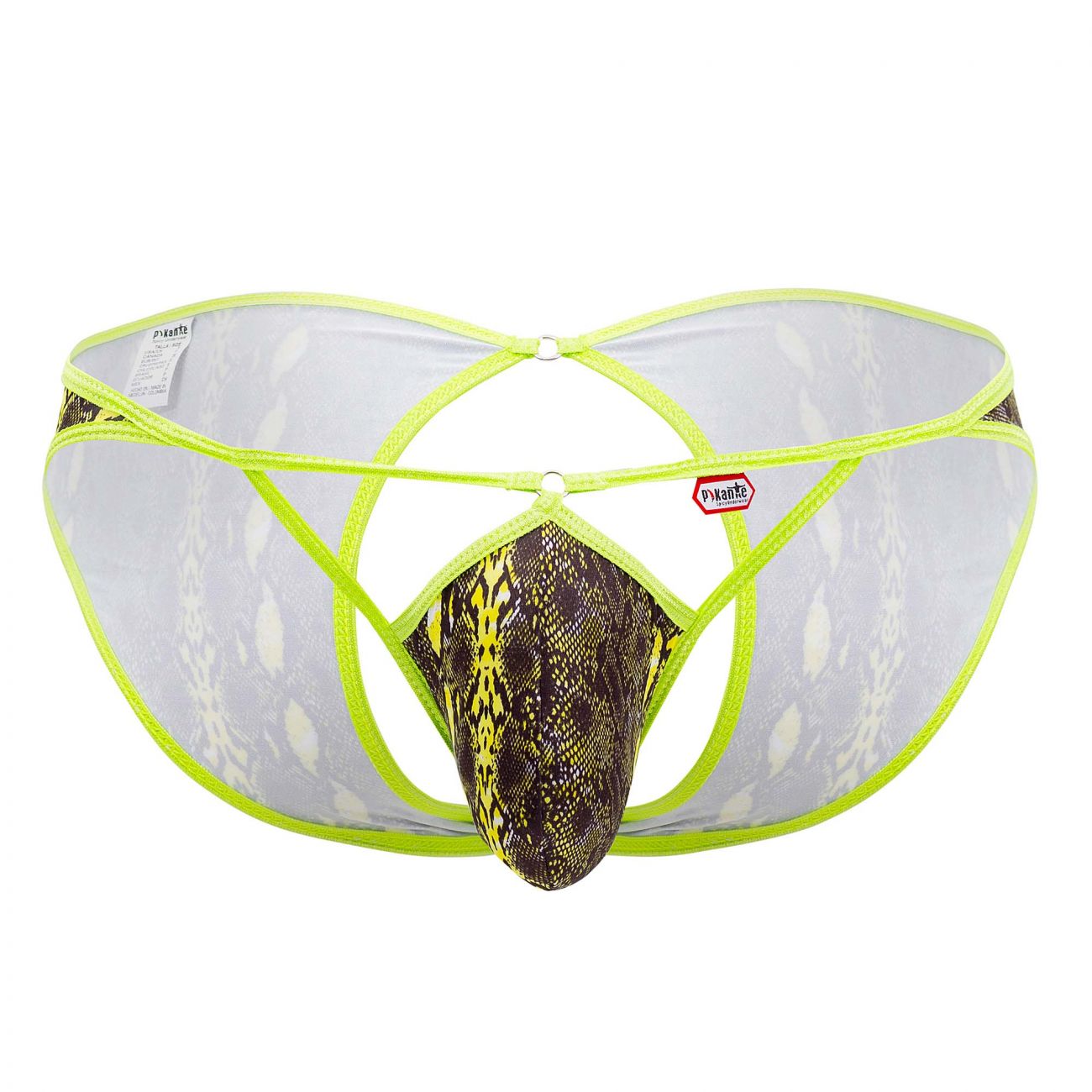 Pikante 0509 Neon Jockstrap Green