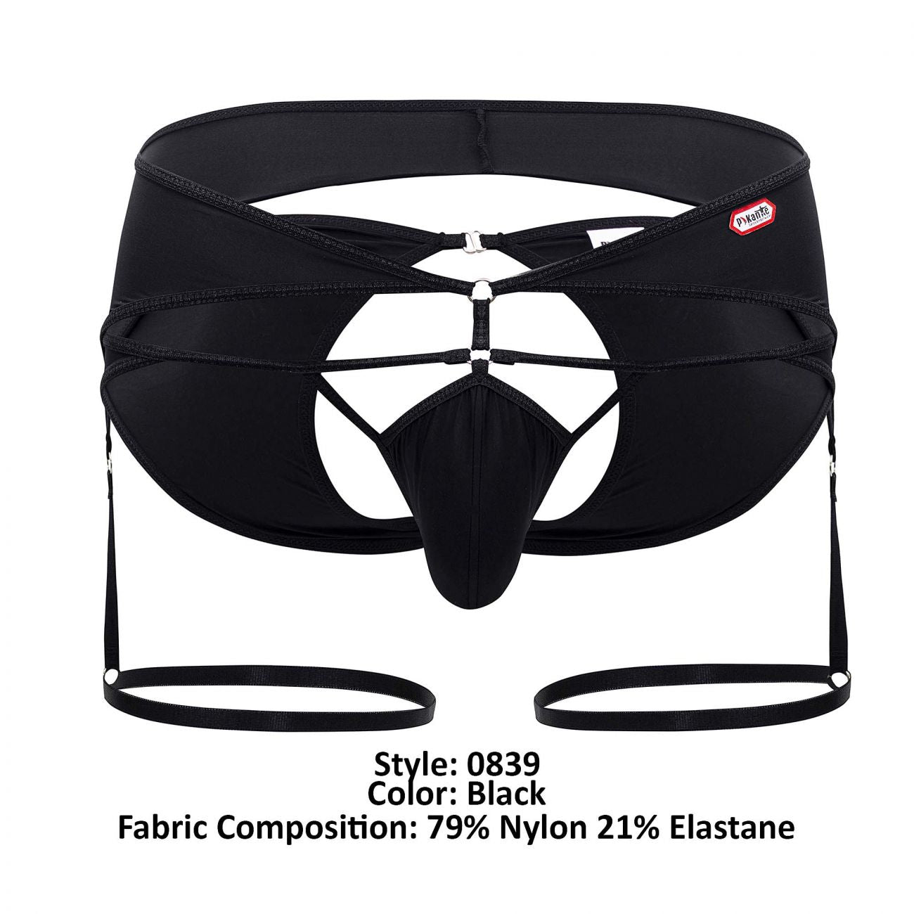 Pikante 0839 Toxic Jockstrap Black