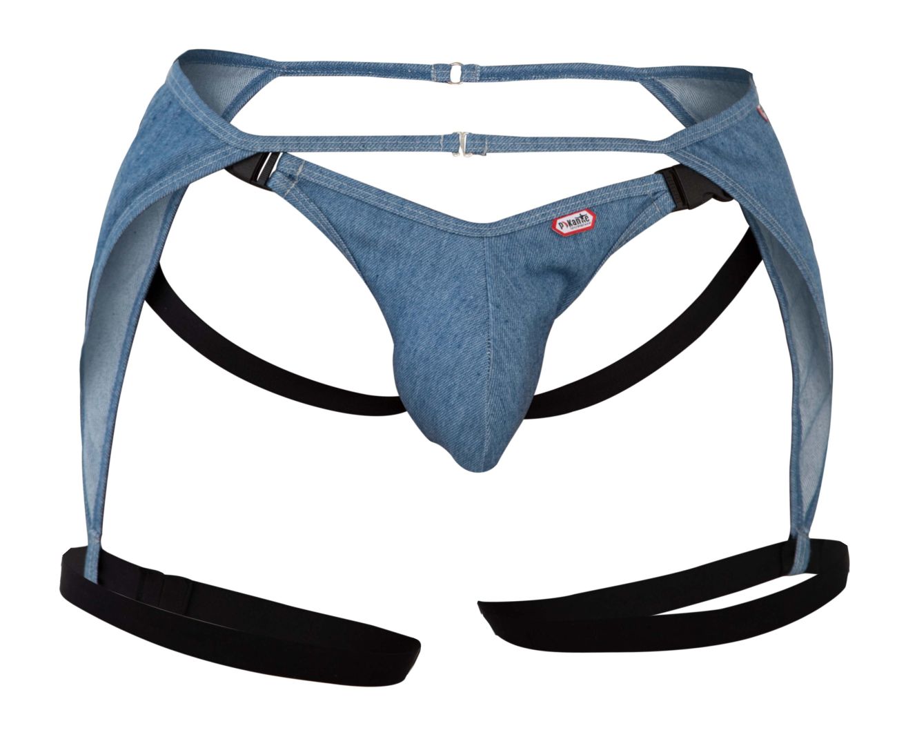 Pikante 0985 Hare Garter Jockstrap Blue