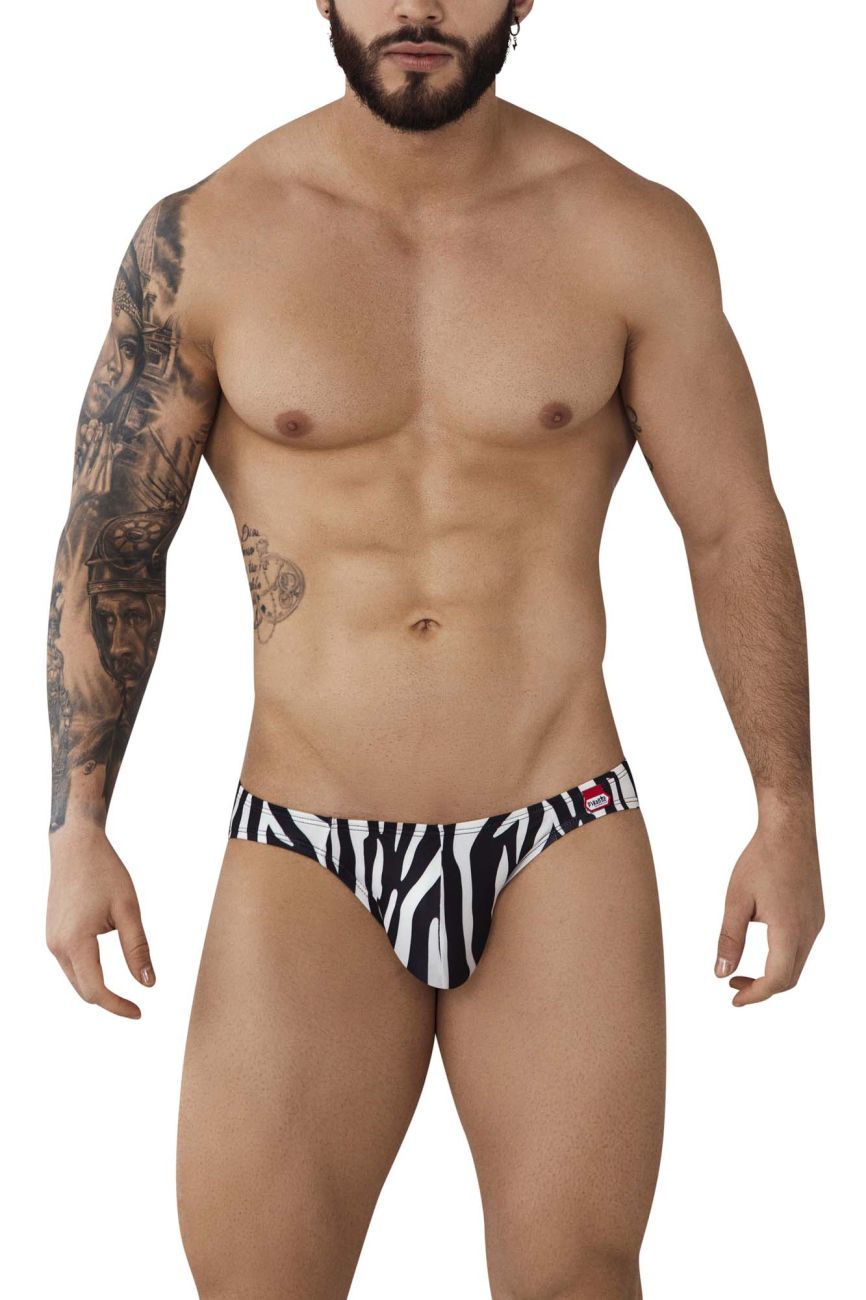 Pikante 0992 Yuba Jockstrap Beige Zebra