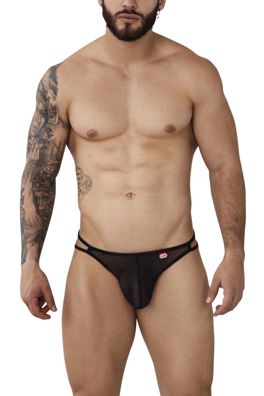 Pikante 1022 Rimini Thongs Black