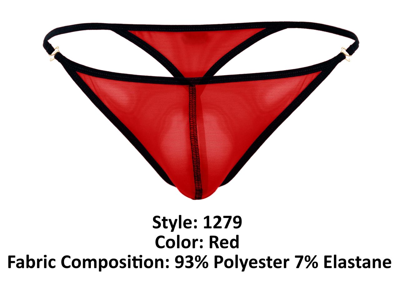 Pikante 1279 Sonar Thongs Red