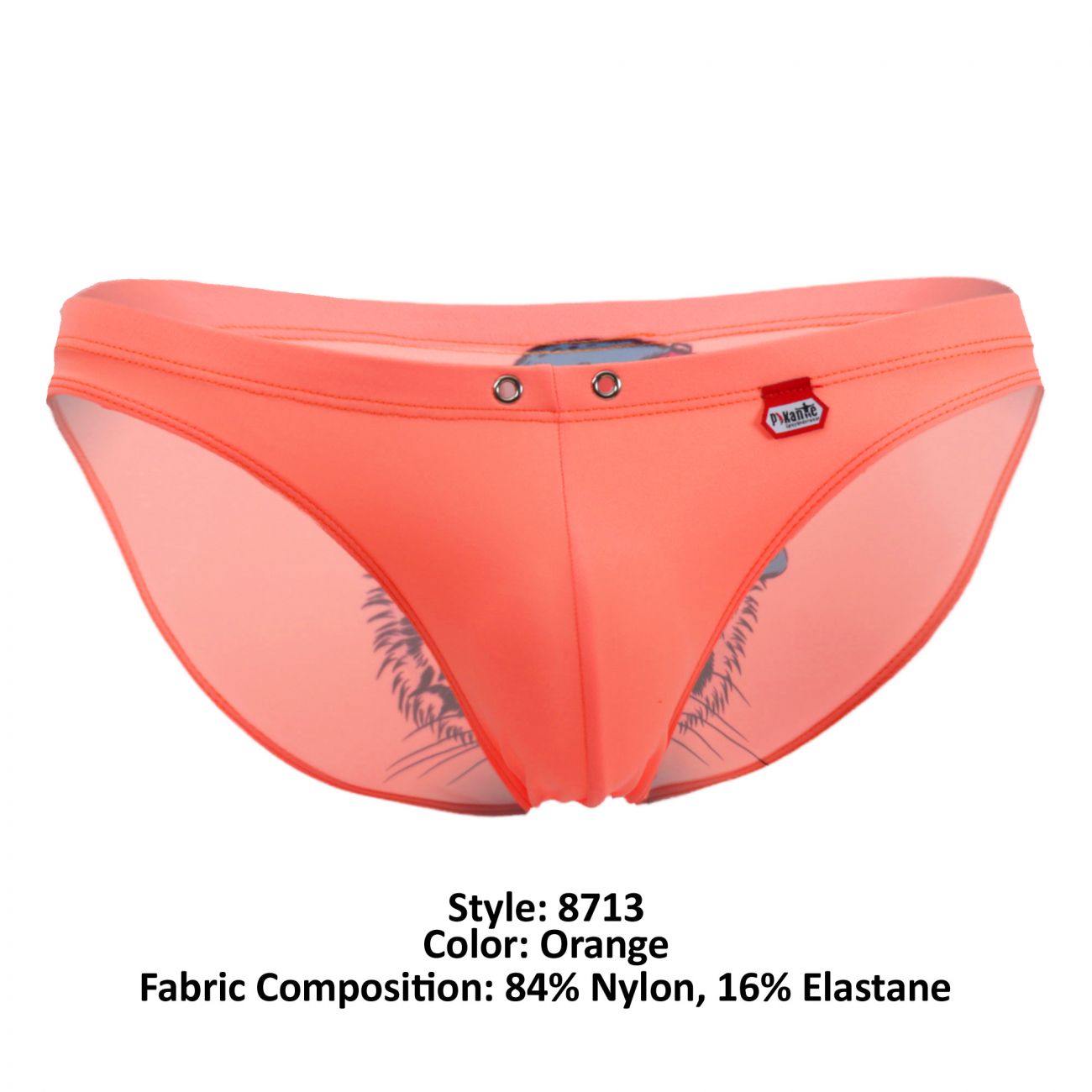 Pikante 8713 Headset Briefs Orange