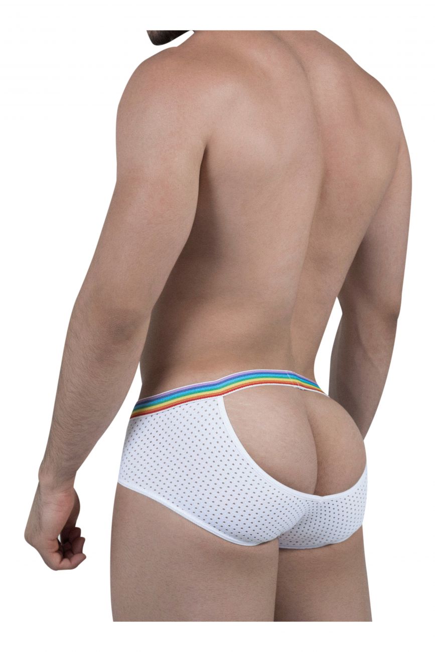 Pikante 8731 Fancy Briefs White