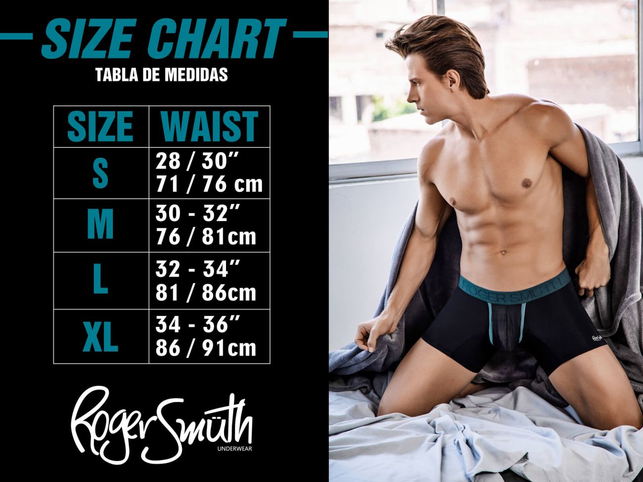 Roger Smuth RS007 Briefs Black