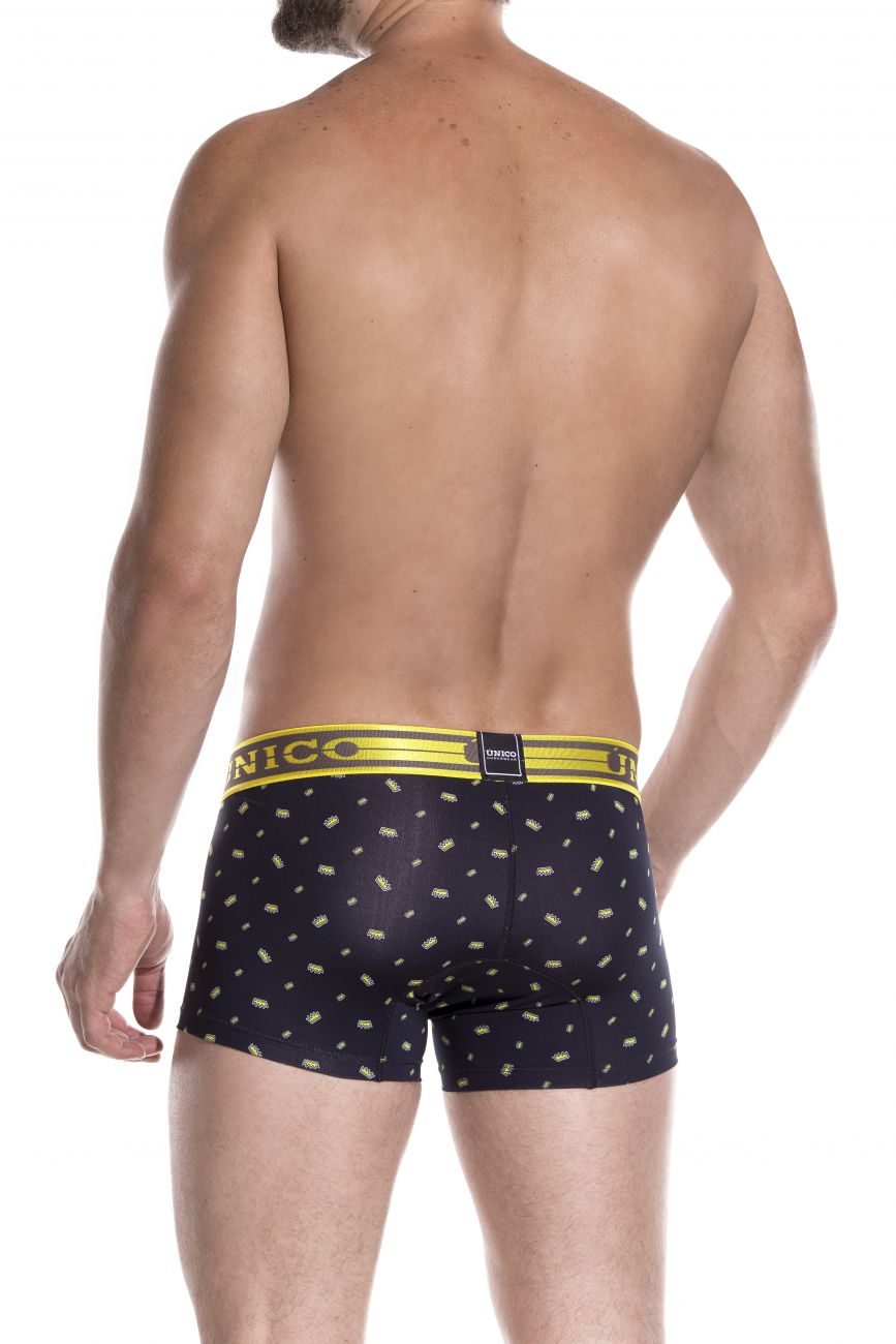 Unico 1902010013299 Trunks Unexpected Black Printed