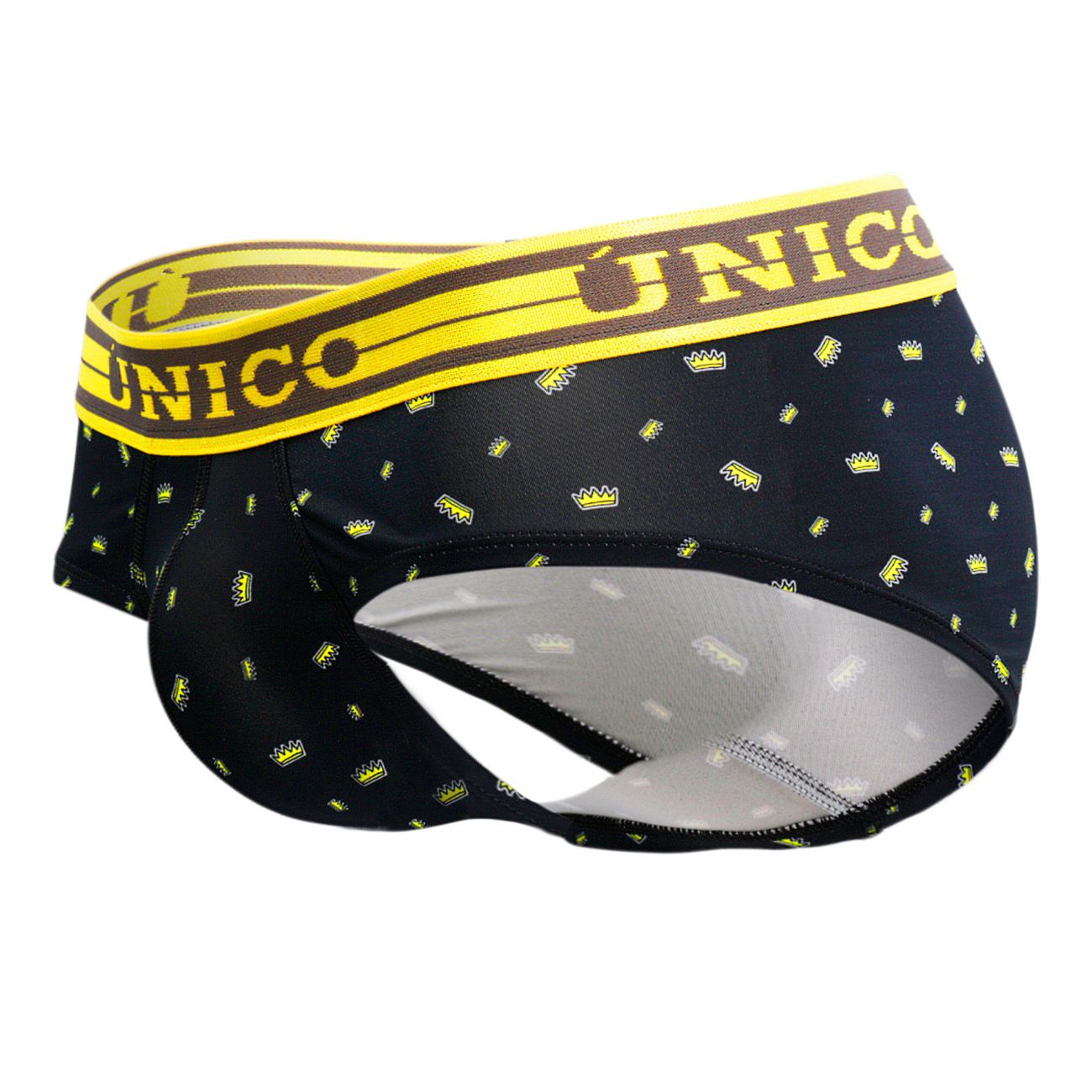 Unico 1902020113299 Briefs Unexpected Black Printed