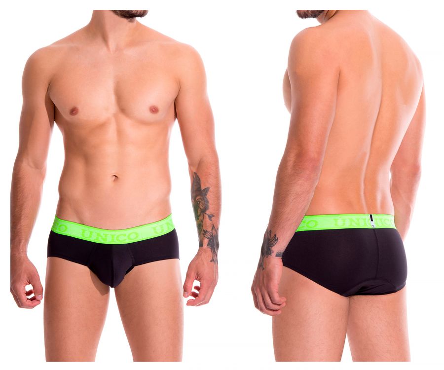 Unico 19160201111 COLORS Captacion Briefs Black