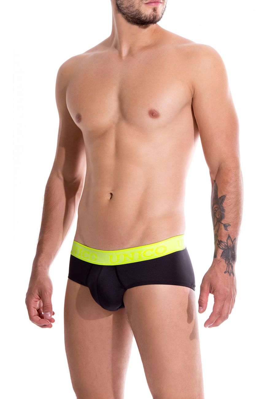 Unico 19160201112 COLORS Corriente Briefs Black