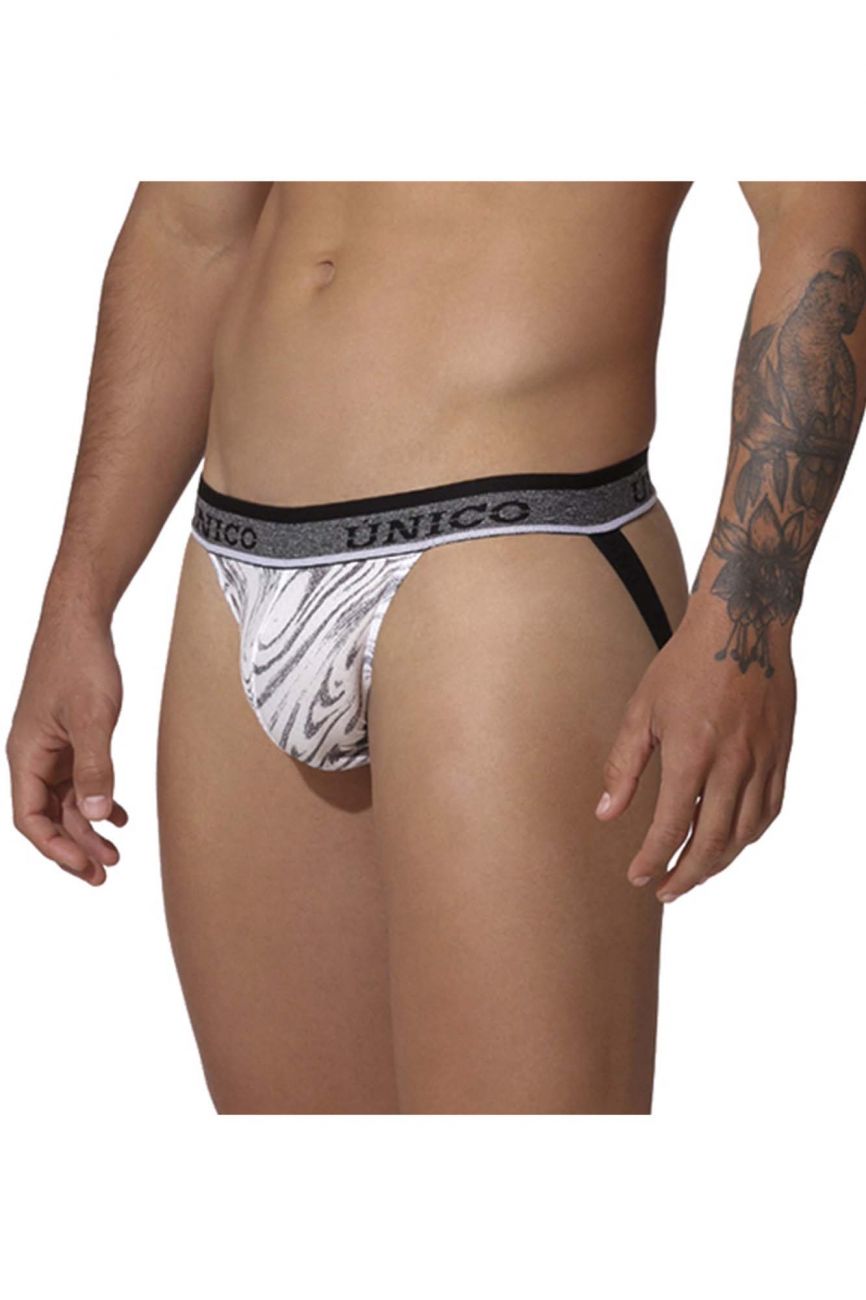 Unico 22020301206 Rastro Jockstrap White Printed