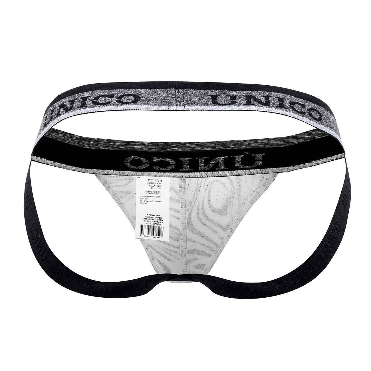 Unico 22020301206 Rastro Jockstrap White Printed