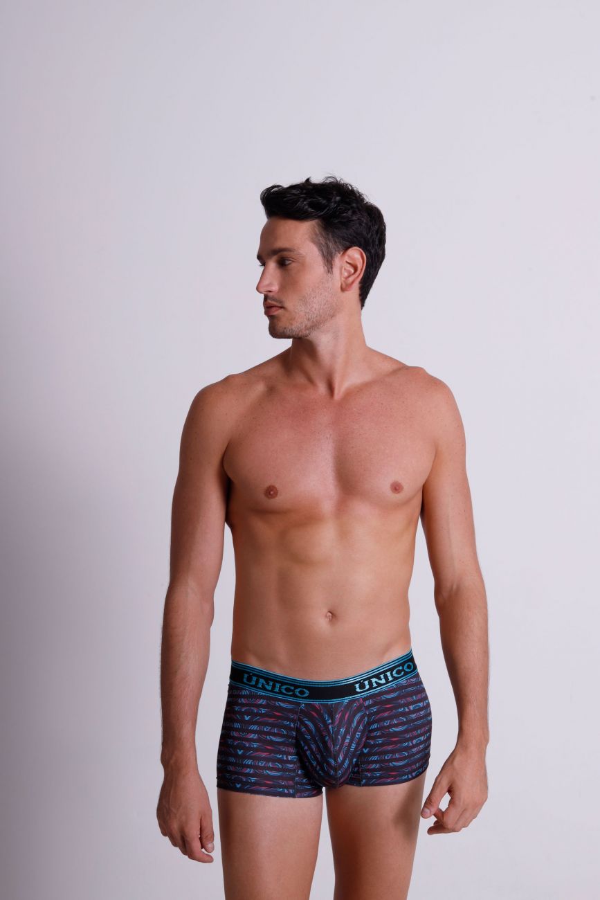 Unico 22050100102 Cocotera Trunks Blue Printed