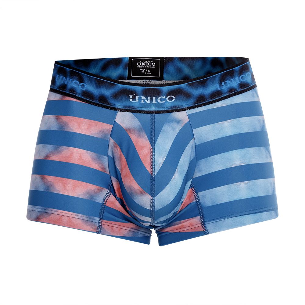 Unico 22070100106 Costera Trunks Blue Printed