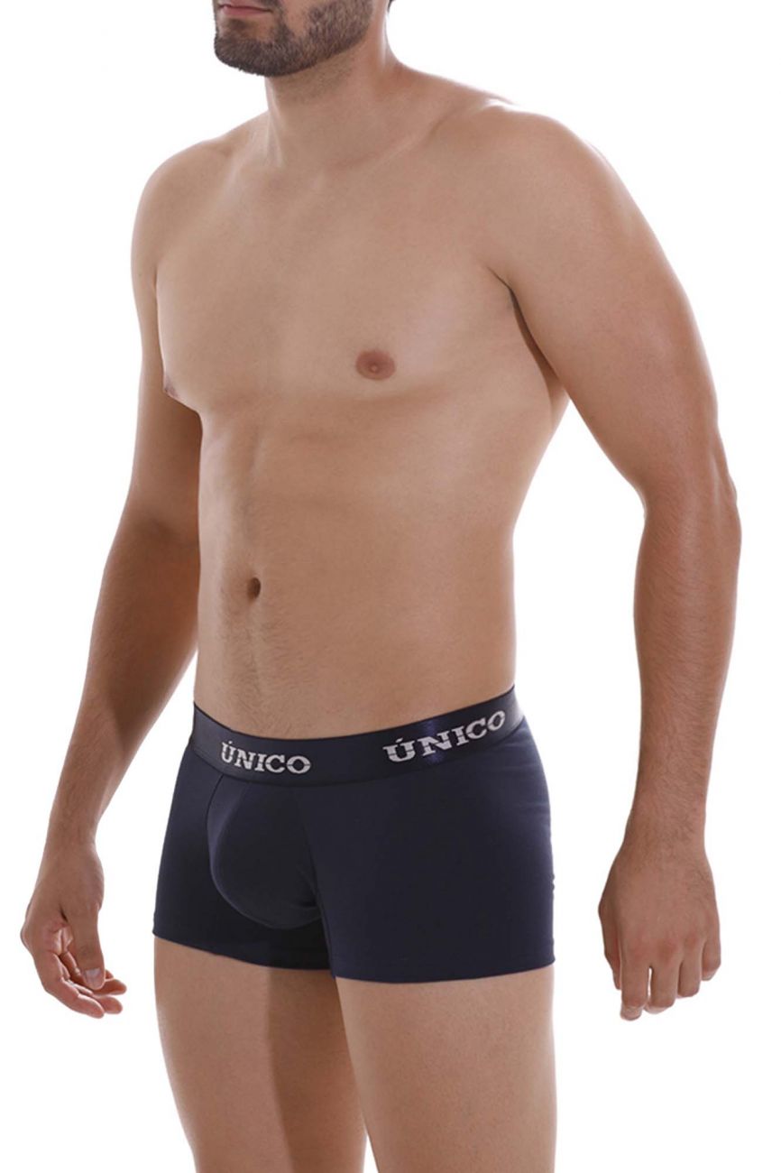 Unico 22120100102 Profundo A22 Trunks Dark Blue Plus Sizes