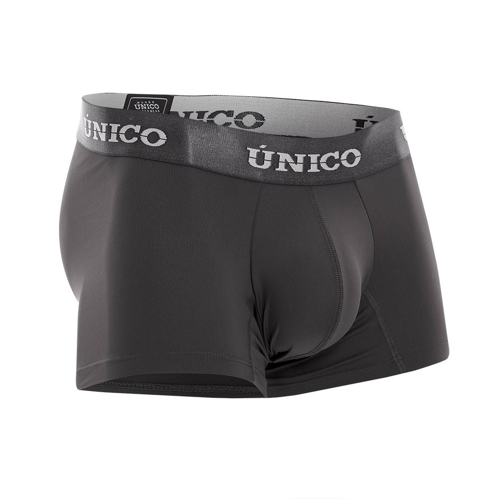 Unico 22120100108 Asfalto M22 Trunks Dark Gray Plus Sizes