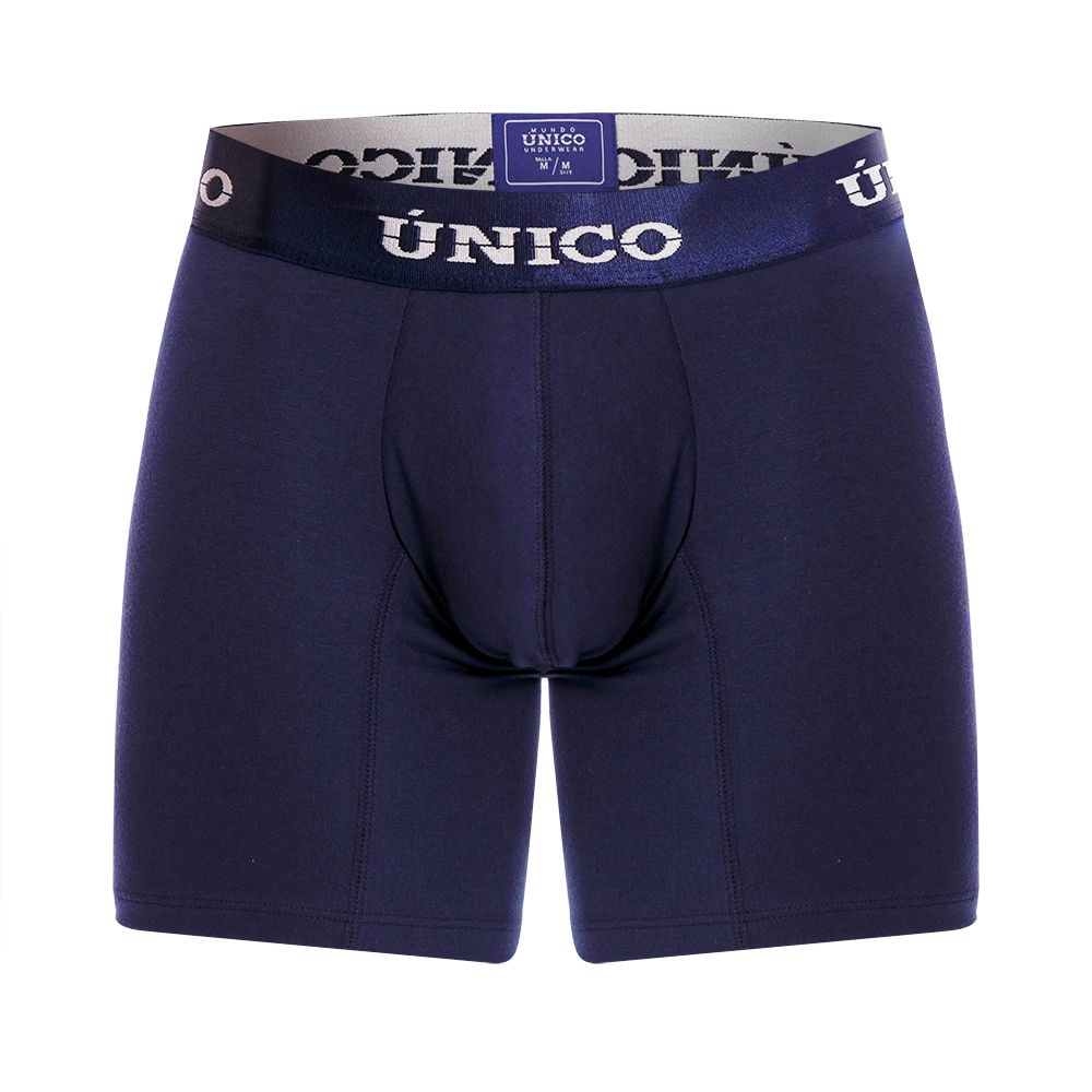 Unico 22120100206 Profundo M22 Boxer Briefs Dark Blue Plus Sizes