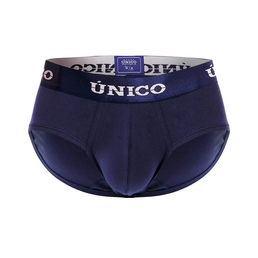 Unico 22120201106 Profundo M22 Briefs Dark Blue Plus Sizes