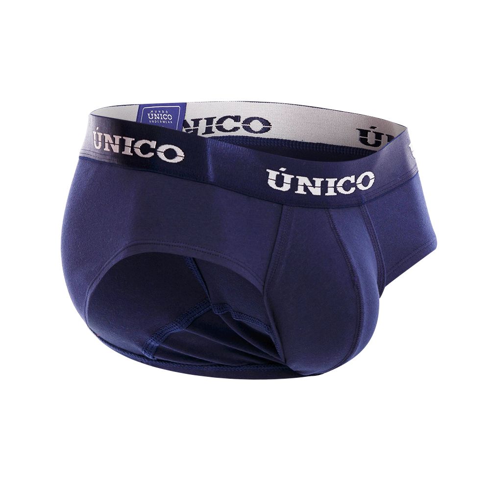 Unico 22120201106 Profundo M22 Briefs Dark Blue Plus Sizes