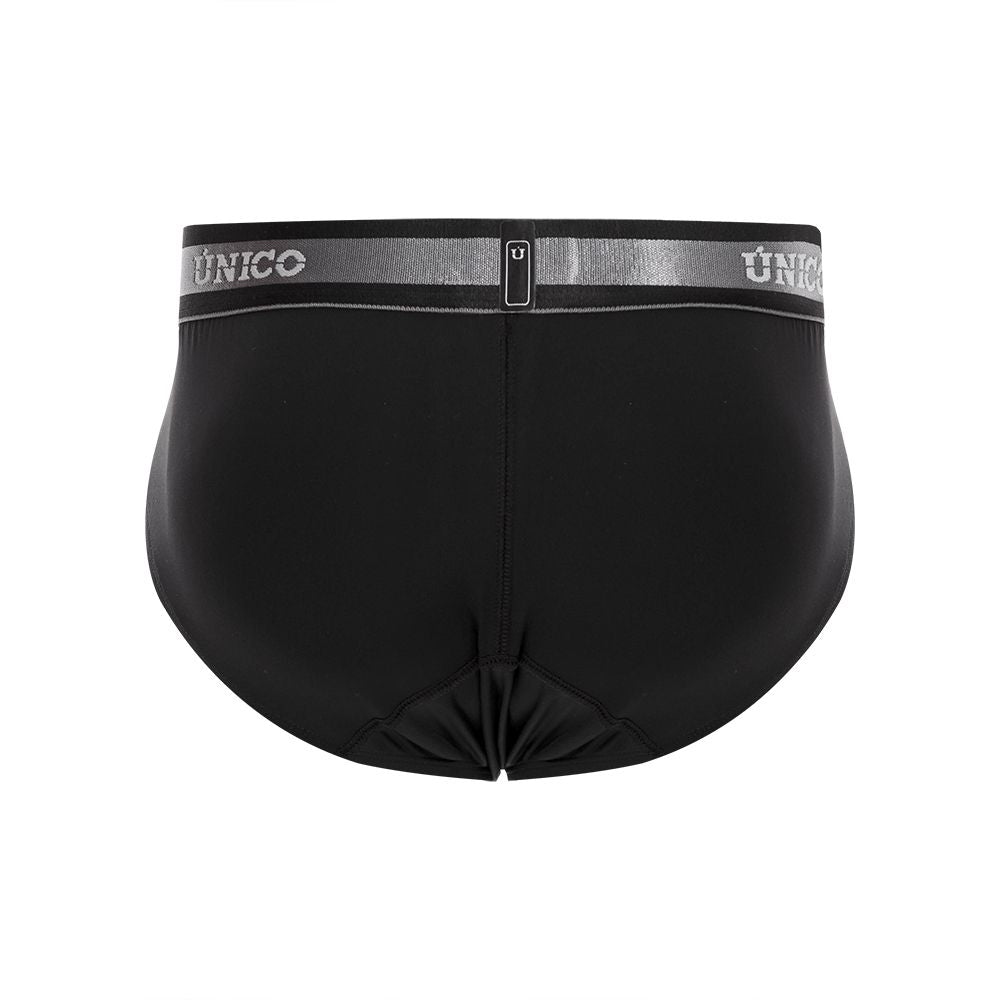 Unico 22120201114 Nebuloso M22 Briefs Black Plus Sizes