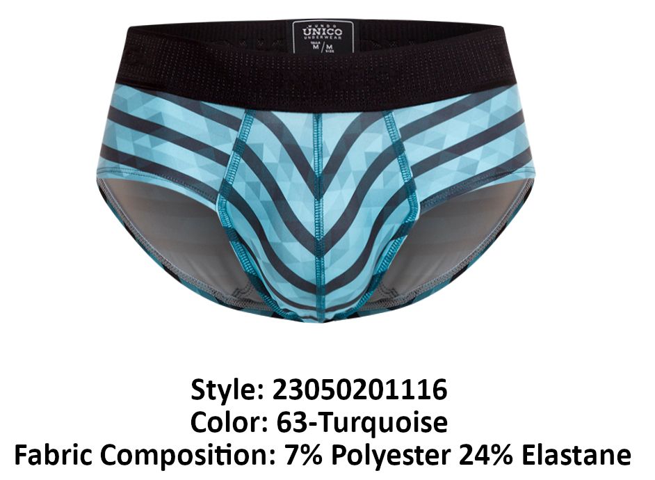 Unico 23050201116 Espectaculo Briefs Turquoise