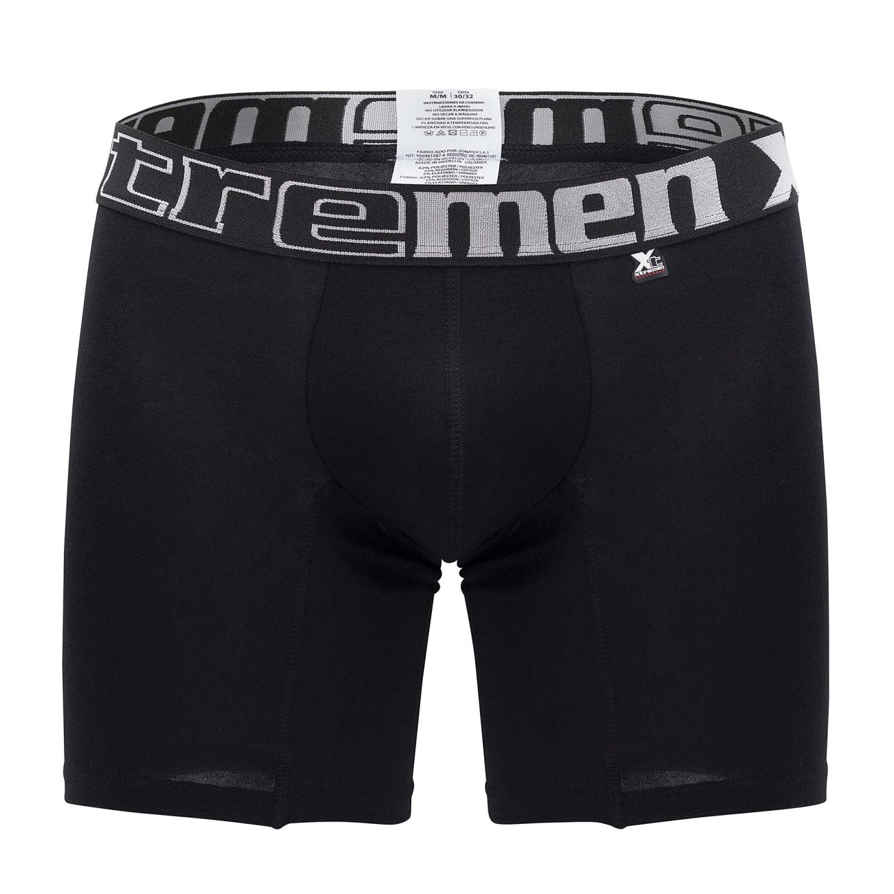 Xtremen 70001 Essential Boxer Black Plus Sizes