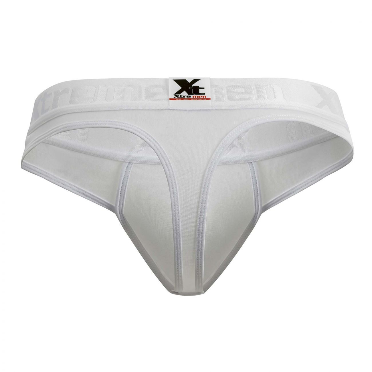 Xtremen 91031-3 3PK Piping Thongs White