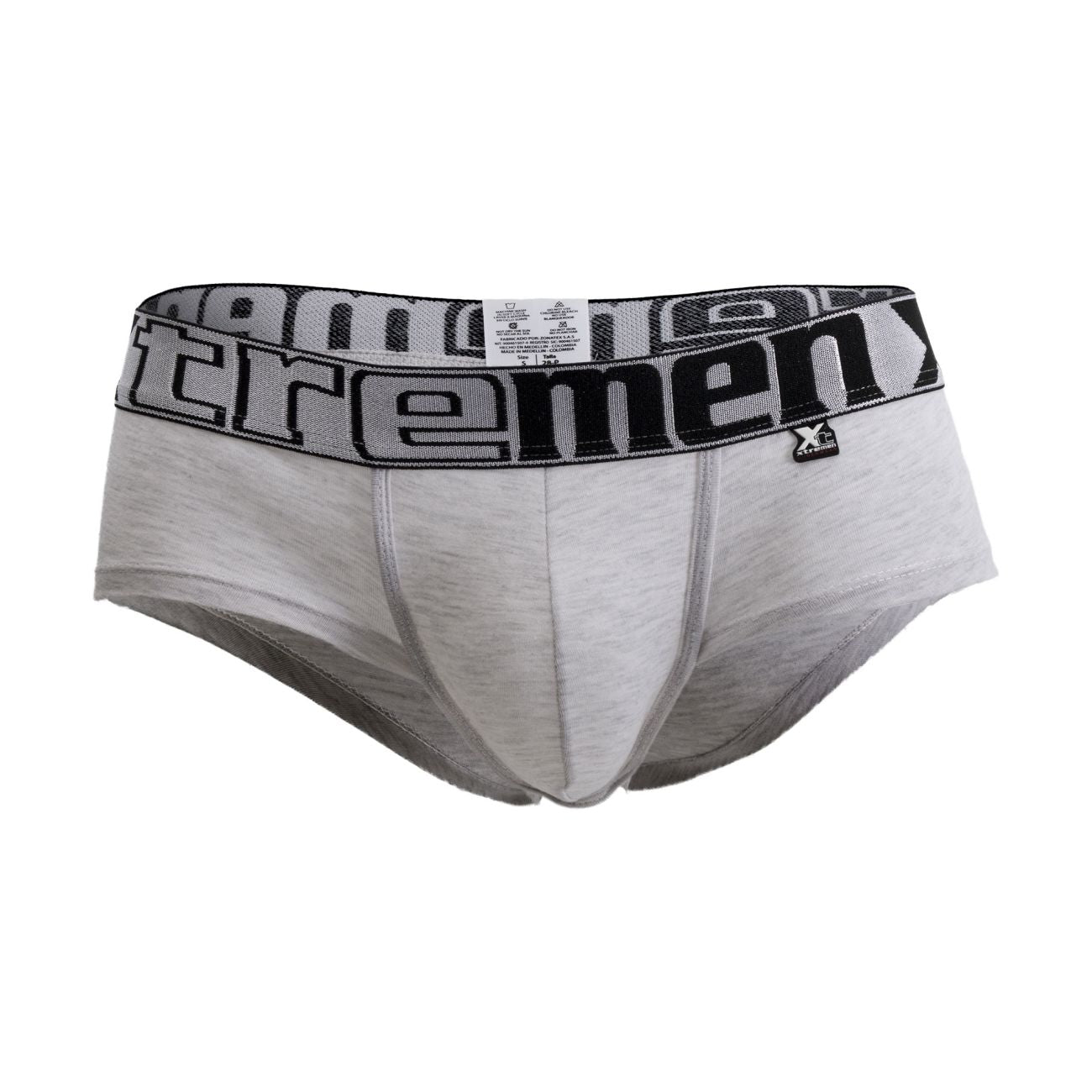 Xtremen 91034-3 3PK Trunks White-Gray-Blue