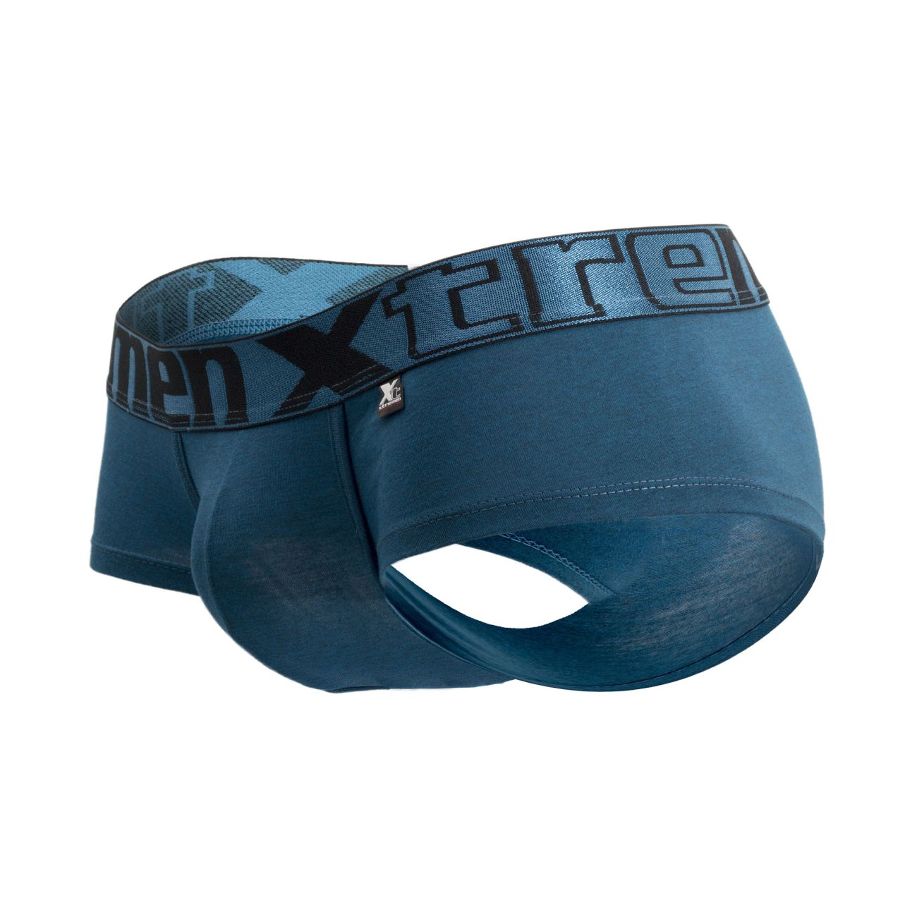 Xtremen 91034-3 3PK Trunks White-Gray-Blue