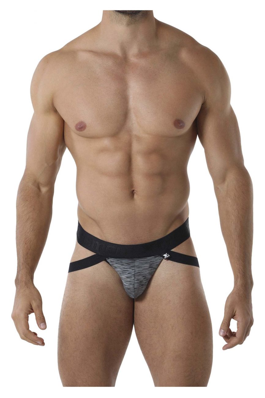 Xtremen 91068 Microfiber Jockstrap Black