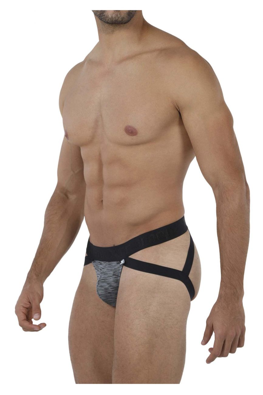 Xtremen 91068 Microfiber Jockstrap Black