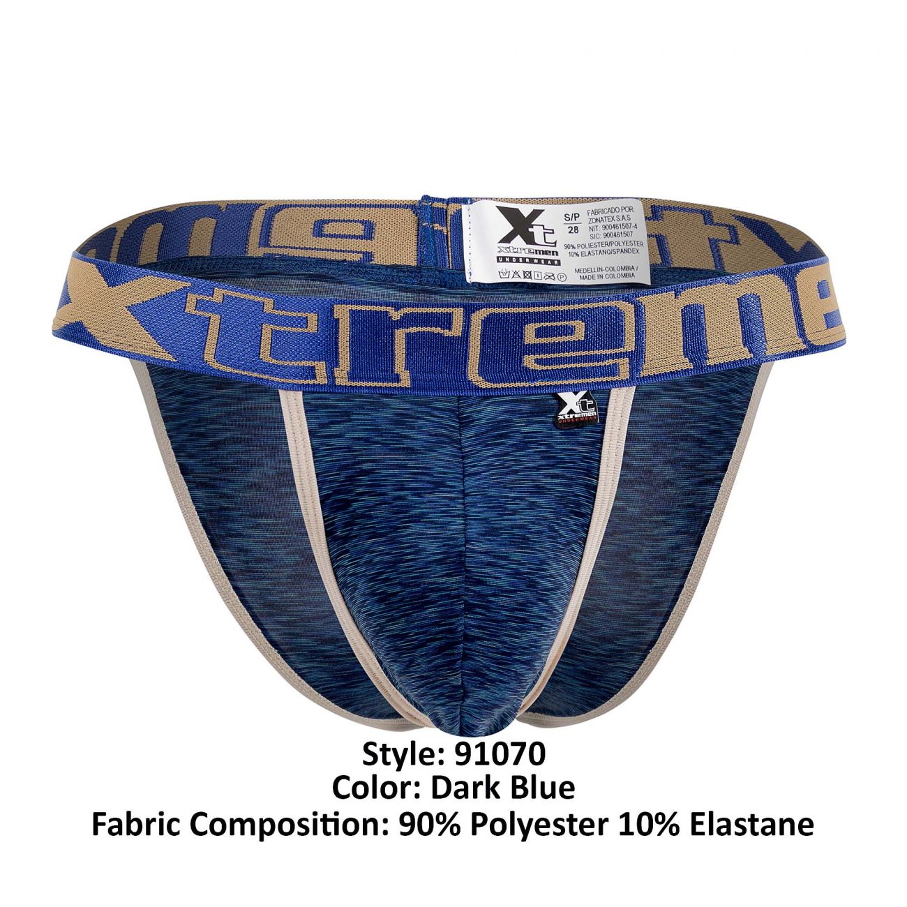 Xtremen 91070 Microfiber Bikini Dark Blue