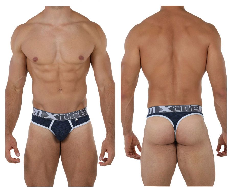 Xtremen 91072 Microfiber Thongs Dark Blue