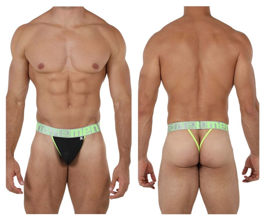 Xtremen 91080 Microfiber Thongs Black