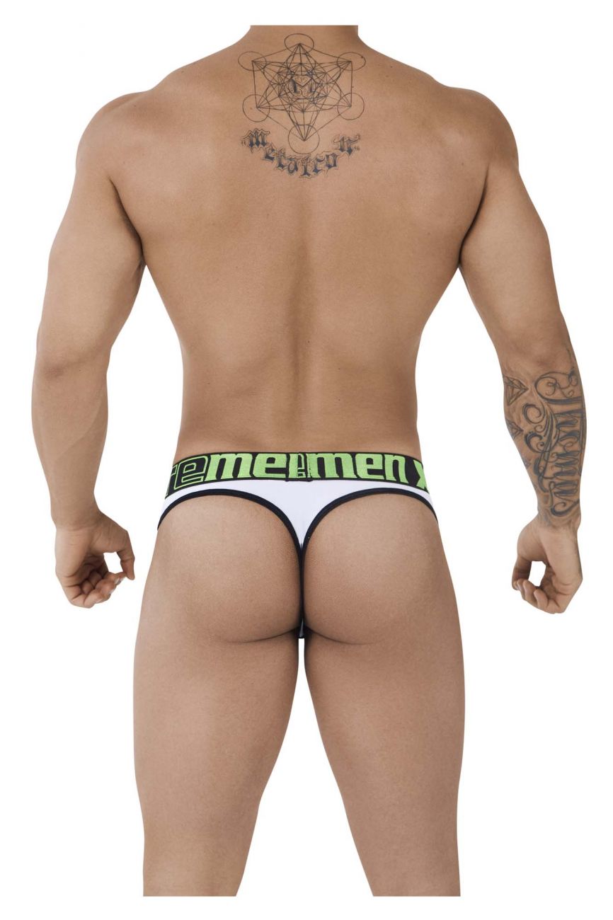 Xtremen 91086 Microfiber Pride Thongs White