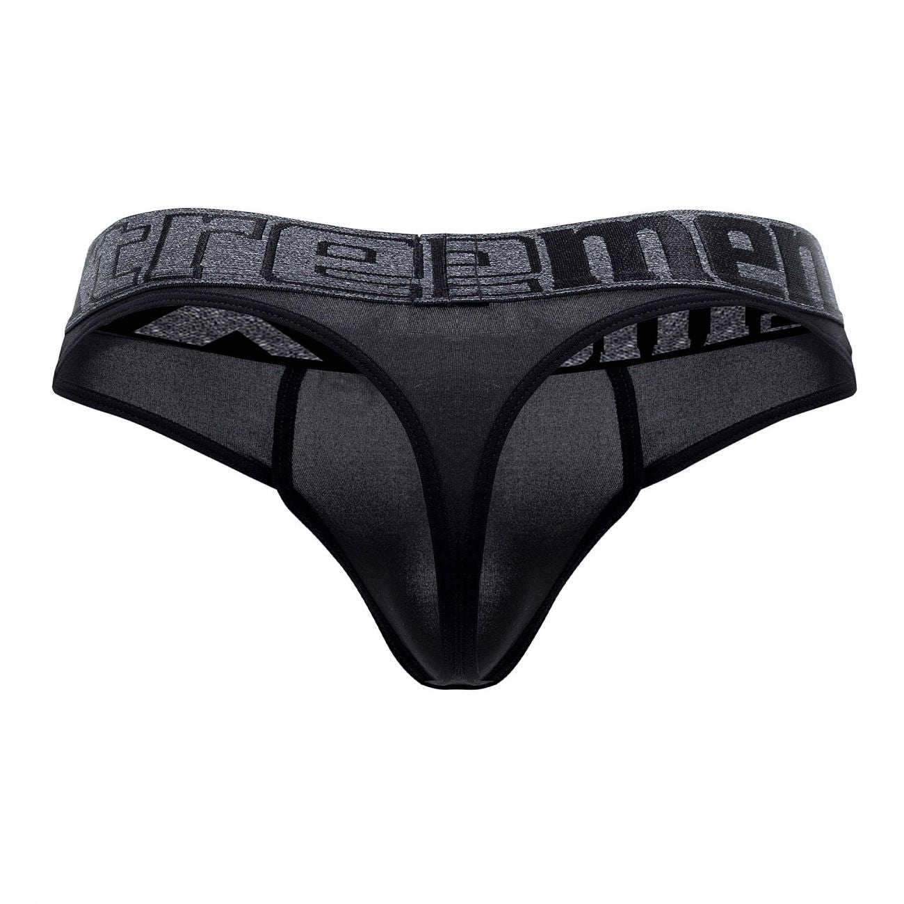 Xtremen 91101X Microfiber Thongs Black Plus Sizes