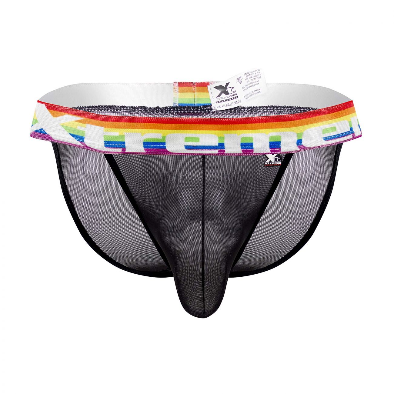 Xtremen 91104 Pride Mesh Bikini Black