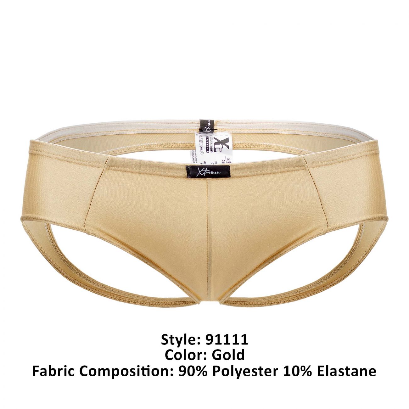 Xtremen 91111 Super Shine Jockstrap Candy Gold