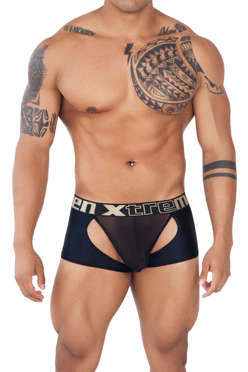 Xtremen 91125 Daring Mesh Trunks Black