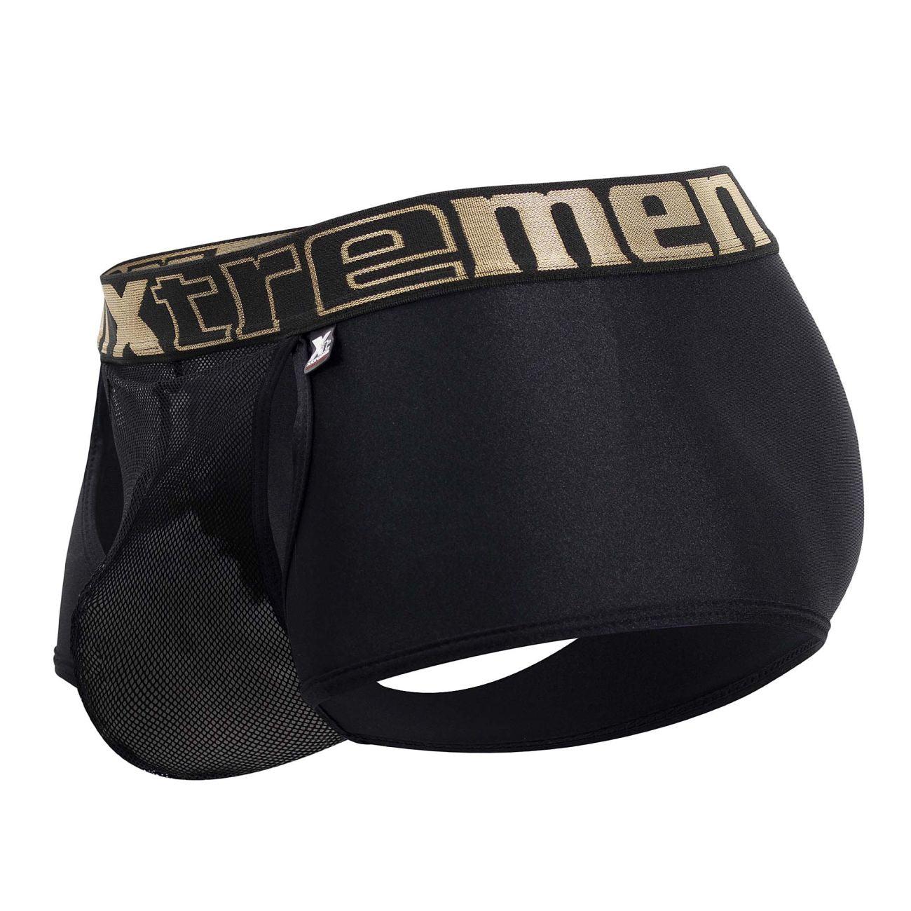 Xtremen 91125 Daring Mesh Trunks Black